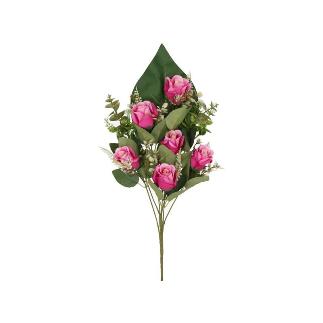 CONJUNTO CAPULLOS SATIN X 8-52 CM FUCSIA