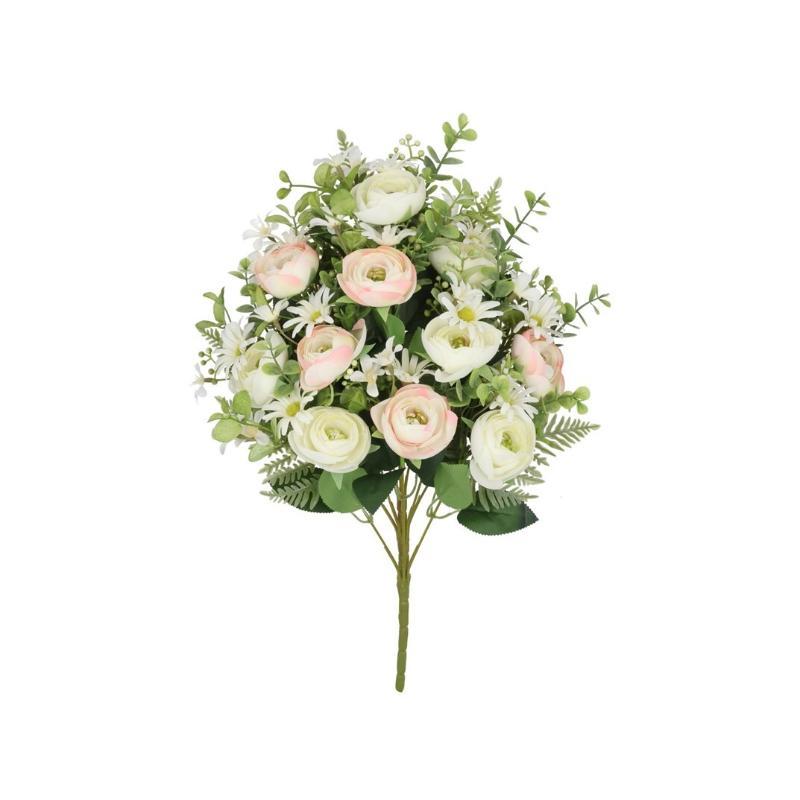 CONJUNTO RANUNCULUS X11-56 CM CREMA