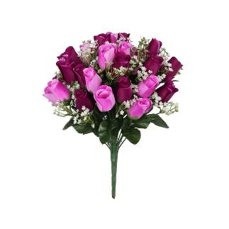 RAMO CAPULLOS SATIN X 32-44 CM VIOLETA