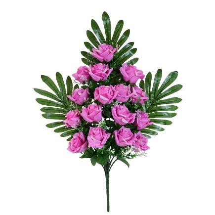 CONJUNTO ROSAS BELLA X 16-58 CM VIOLETA