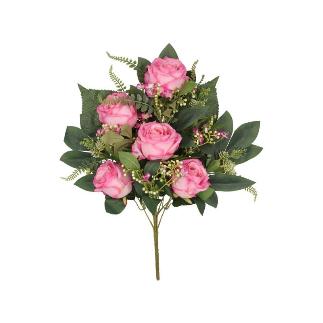CONJUNTO CAPULLOS LILA X 12-56 CM FUCSIA
