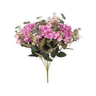 RAMO HORTENSIAS-CAP (A) X 11-52 CM VIOLETA