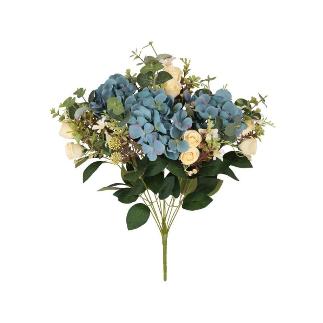 RAMO HORTENSIAS-CAP (A) X 11-52 CM AZUL