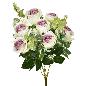 RAMO DE ROSAS 47 CM CREMA MALVA