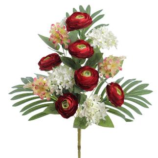 PALMA RANUNCULOS ROJO