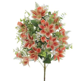 PALMA LILIUM Y CAPULLITOS SALMON