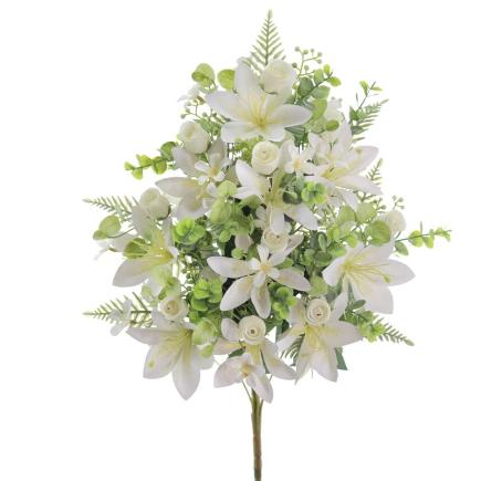 PALMA LILIUM Y CAPULLITOS CREMA