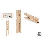 SET 24 PINZAS MADERA PEQUEÑAS