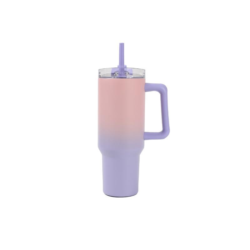 TAZA DE VIAJE 1200 ML SOMBREADA ROSA/LILA