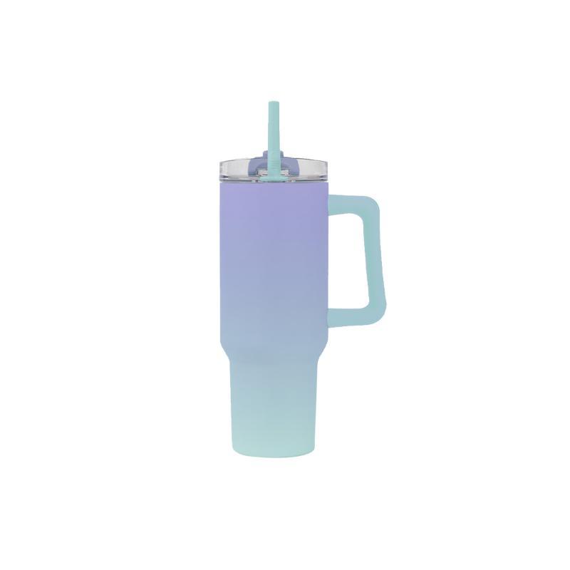 TAZA DE VIAJE 1200 ML SOMBREADA LILA/VERDE AZULADO