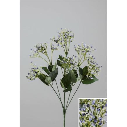 RAMO GIPSOFILA X 6 43CM LILA