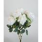 RAMO ROSA/HORTENSIA X9 50X35 CM BLANCO