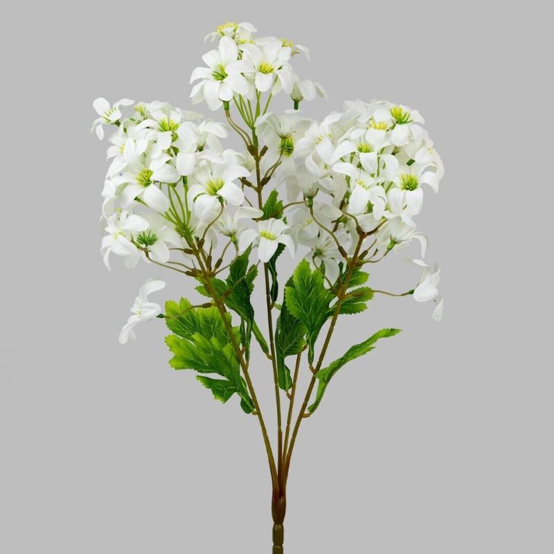 RAMO JAZMIN X5 50 CM BLANCO