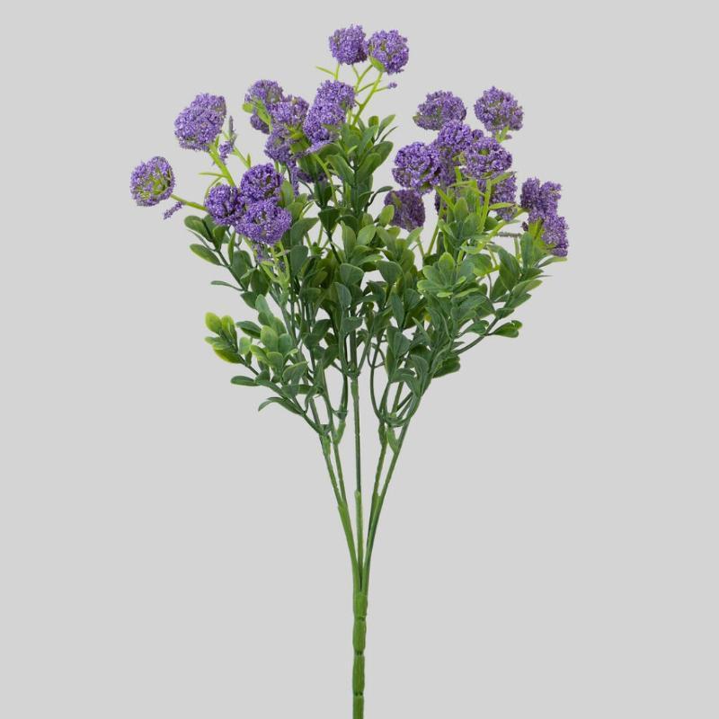RAMO SEMILLA X 5 33CM LILA
