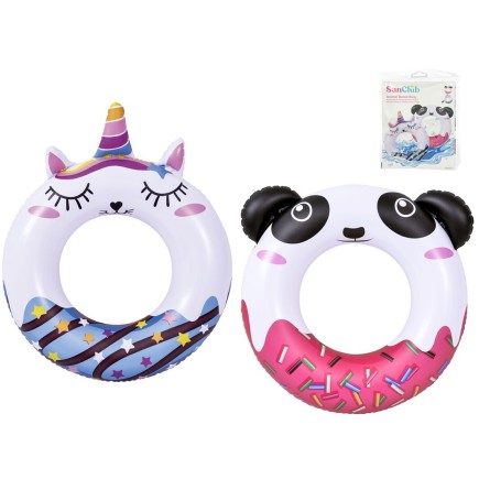 FLOTADOR DONUT ANIMALES 55 CM