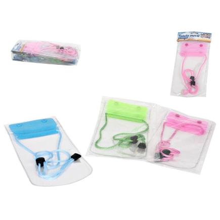 FUNDA IMPERMEABLE PARA MOVIL 23X12 CM 3 ST