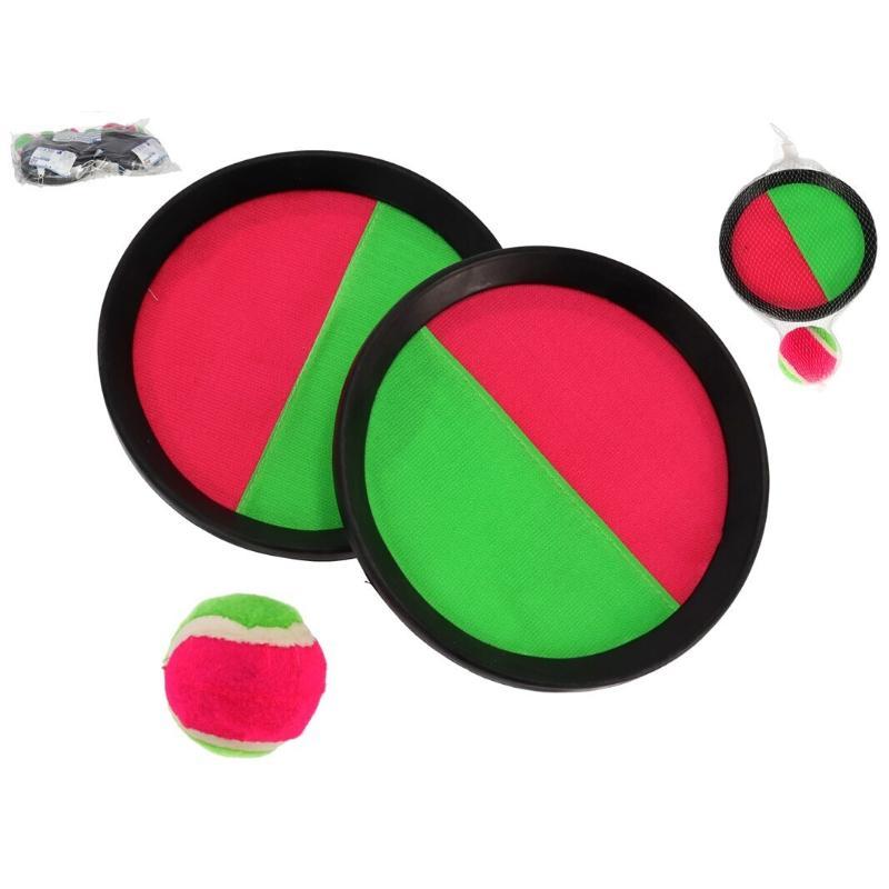 JUEGO PALAS CON VELCRO Y PELOTA 6 CM