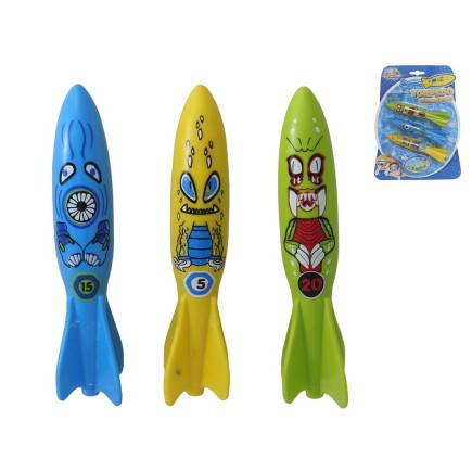 JUEGO PESCA BUCEO TORPEDOS 24X148X3