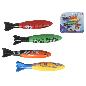 SET 4 TIBURONES PARA BUCEO 22X19X3 CM