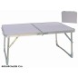 MESA CAMPING BLANCA PELGABLE ALUMINIO C/ASA