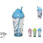 VASO C/CAÑITA HALEY 3 COL SRT 450 ML