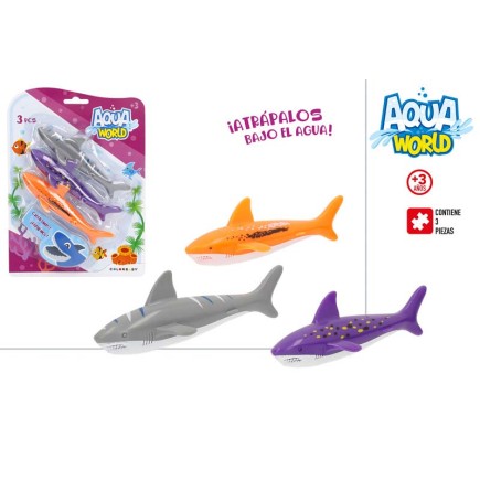 BL JUEGO PISCINA 3 TORPE AQUA WORLD