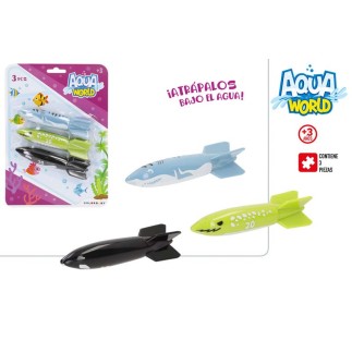 BL JUEGO PISCINA 3 TORPE AQUA WORLD