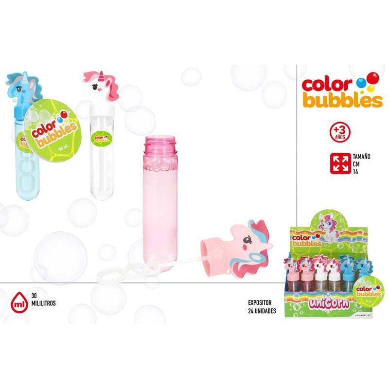 VARITA POMPERO UNICORNIO COLOR BUBBLES