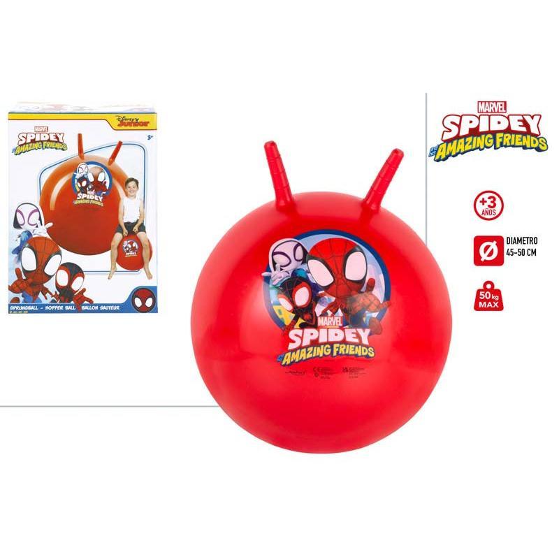 PELOTA SALTARINA SPIDEY Y FRIENDS