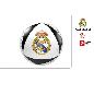 PELOTA PVC D23 CM REAL MADRID