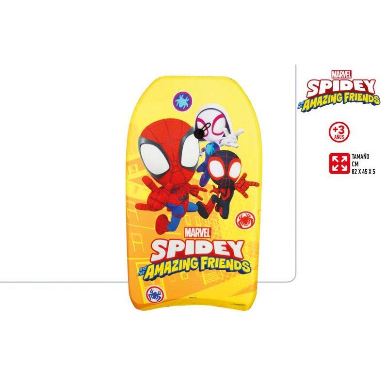 BODYBOARD 82X45X5 CM SPIDEY Y FRIEND