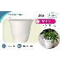 MACETA TERME BLANCA 50 CM