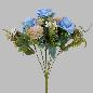 RAMO ROSA RELLENO X12 52CM AZUL