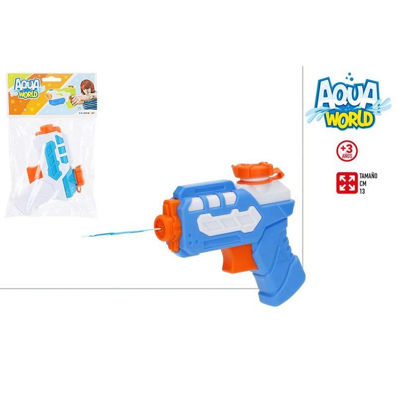PISTOLA DE AGUA 13 CM AQUA WORLD