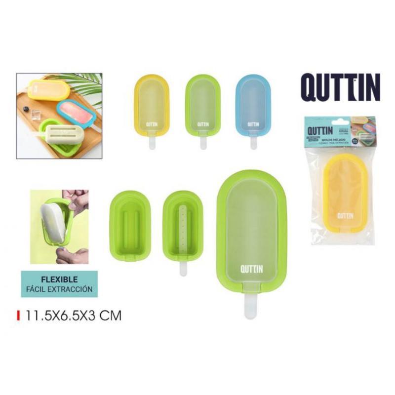 MOLDE HELADO INDIVIDUAL SILICONA QUTTIN