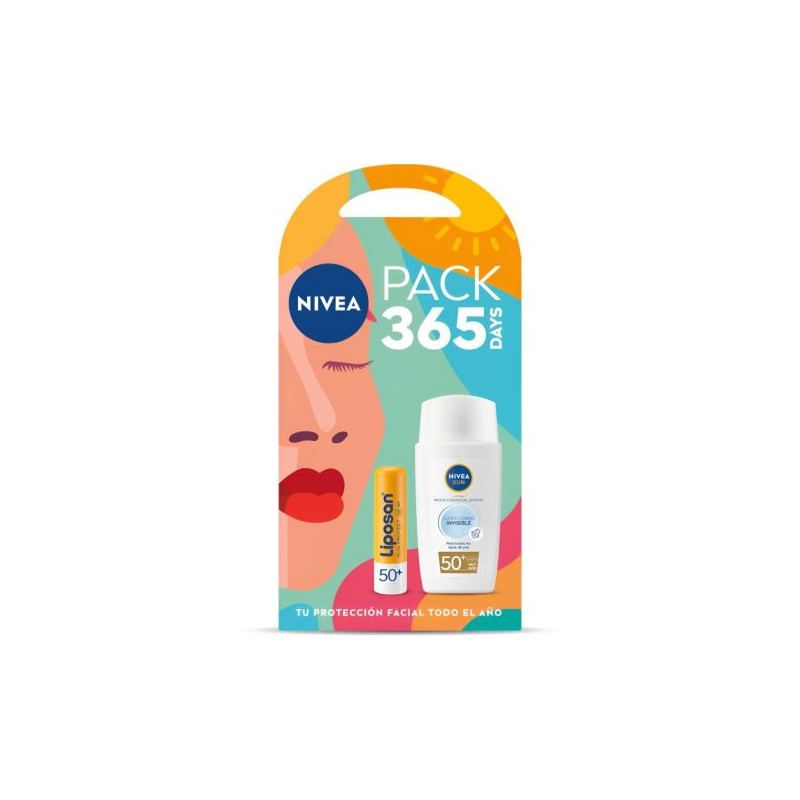 NIVEA SUN FACIAL CREMA FP50 40 ML FLUID DIARIO+LIPOSAN