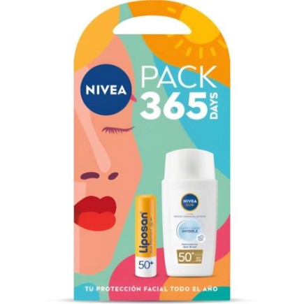 NIVEA SUN FACIAL CREMA FP50 40 ML FLUID DIARIO+LIPOSAN