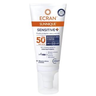ECRAN SUNNIQUE SENSIT.FL. PROTECT CARA Y ESCOTE 50 ML FP-50