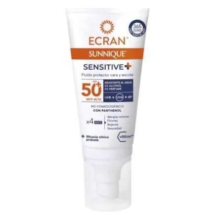 ECRAN SUNNIQUE SENSIT.FL. PROTECT CARA Y ESCOTE 50 ML FP-50