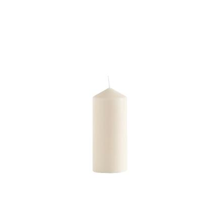 VELA PILLAR CILINDRICA MACIZA COLOR MARFIL 7X10