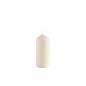 VELA PILLAR CILINDRICA MACIZA COLOR MARFIL 7X10