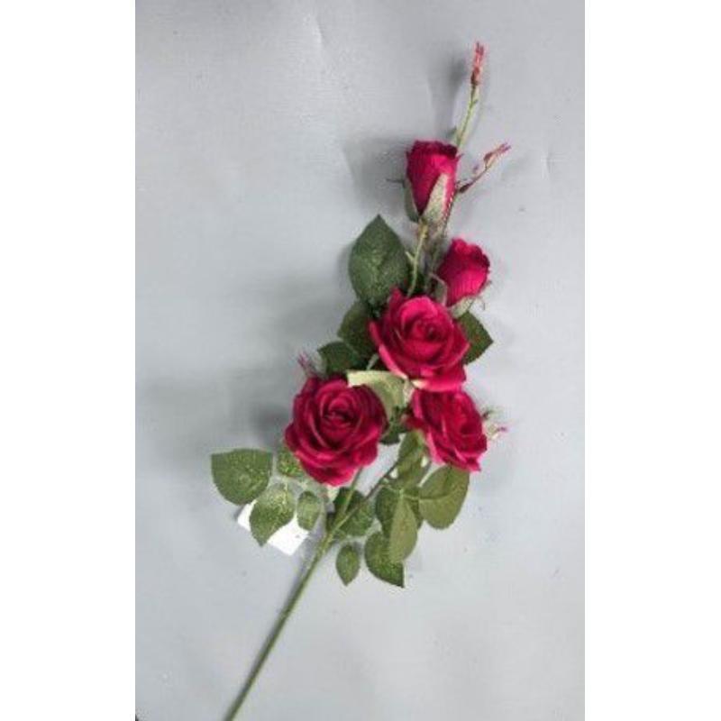 VARA ROSAS *3 ROSA *2 CAPULLOS ROJO