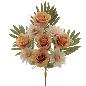 PALMA ROSAS DAHLIAS OCRE