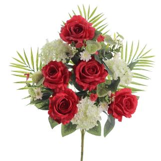 PALMA ROSAS VIBURNUM ROJO
