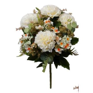 R. CLAVELES X 10 BLANCO