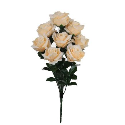 RAMO ROSAS X8 CREMA