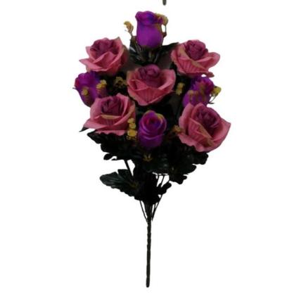 R.CAPULLO ROSA X 9 BURDEOS