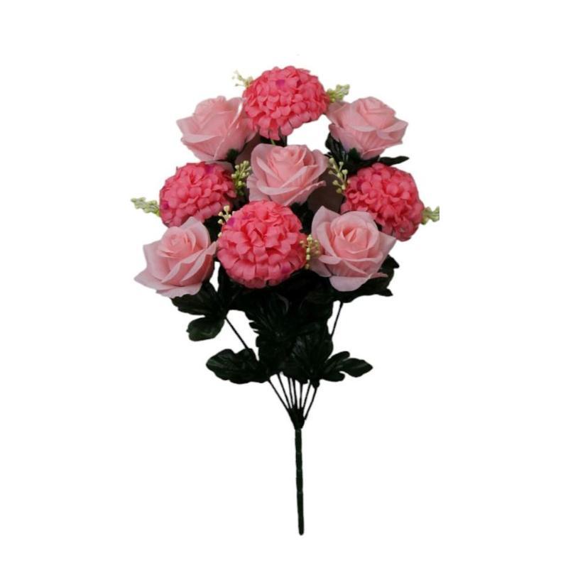 R.ROSA CRISANTEMO X9 SALMON