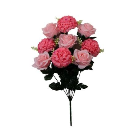 R.ROSA CRISANTEMO X9 SALMON