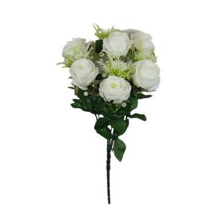 R. ROSA CRISANTEMO X10 BLANCO